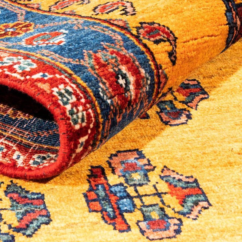 Gabbeh tapijt - Perzisch - 175 x 120 cm - goud