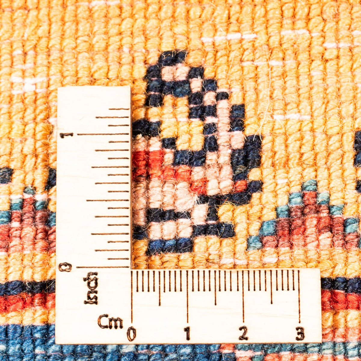 Gabbeh tapijt - Perzisch - 175 x 120 cm - goud