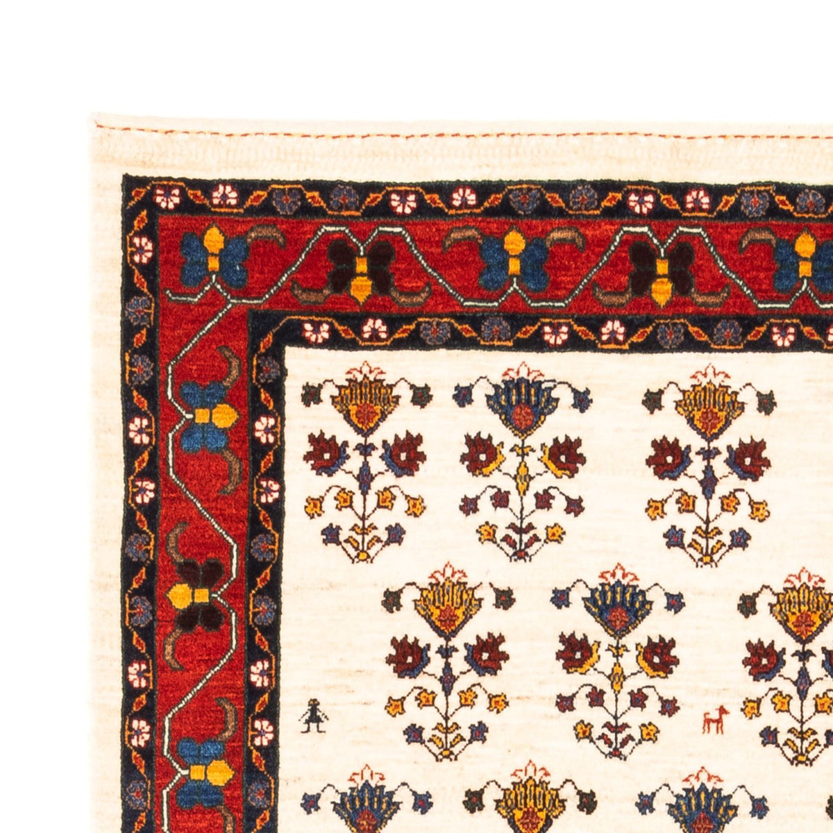 Perzische Gabbeh Tapijt 127x194cm - Perserteppich Wollteppich