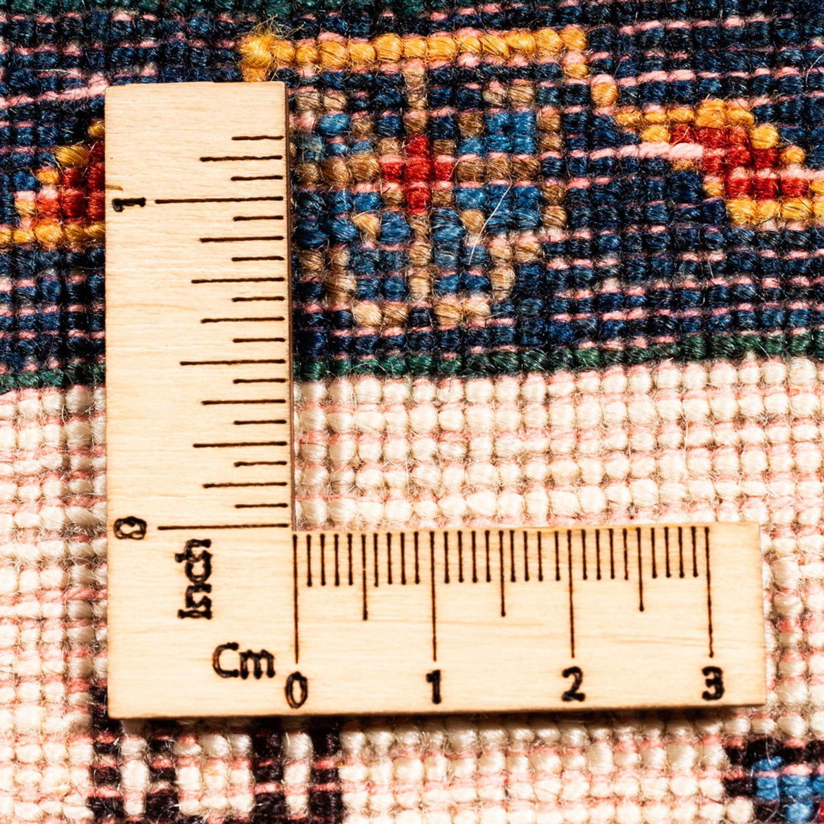 Gabbeh tapijt - Perzisch - 194 x 127 cm - crème