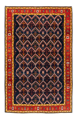 Gabbeh tapijt - Perzisch - 205 x 143 cm - donkerblauw