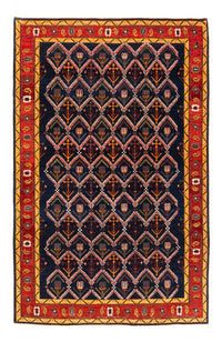 Gabbeh tapijt - Perzisch - 205 x 143 cm - donkerblauw