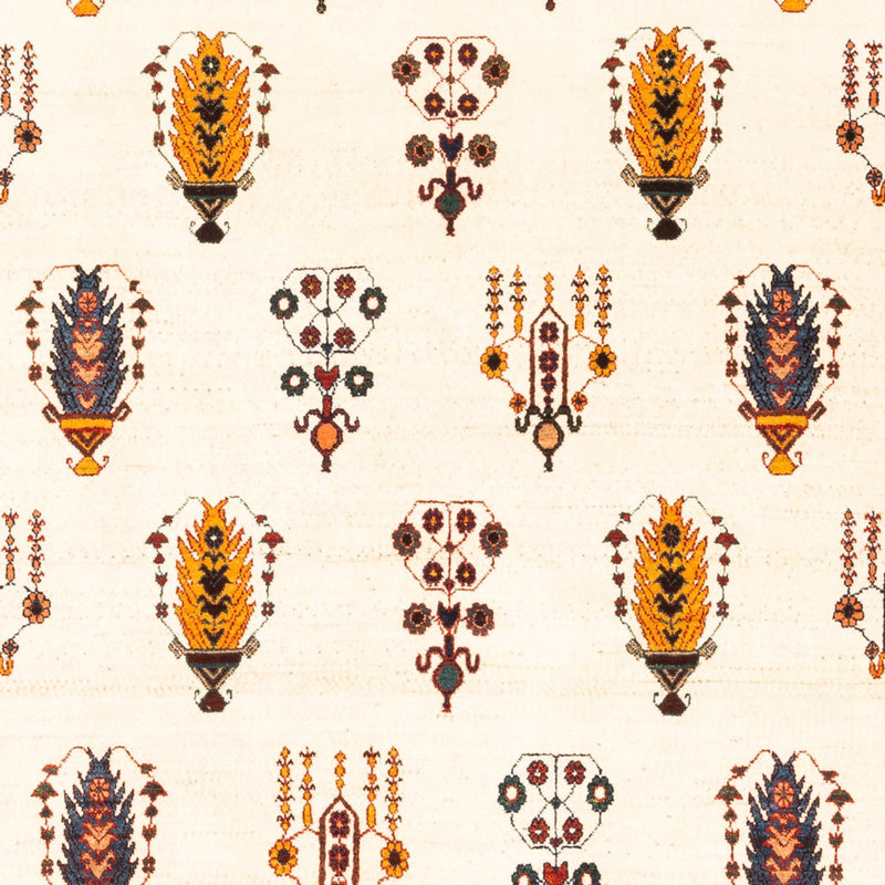 Gabbeh tapijt - Perzisch - 215 x 152 cm - crème