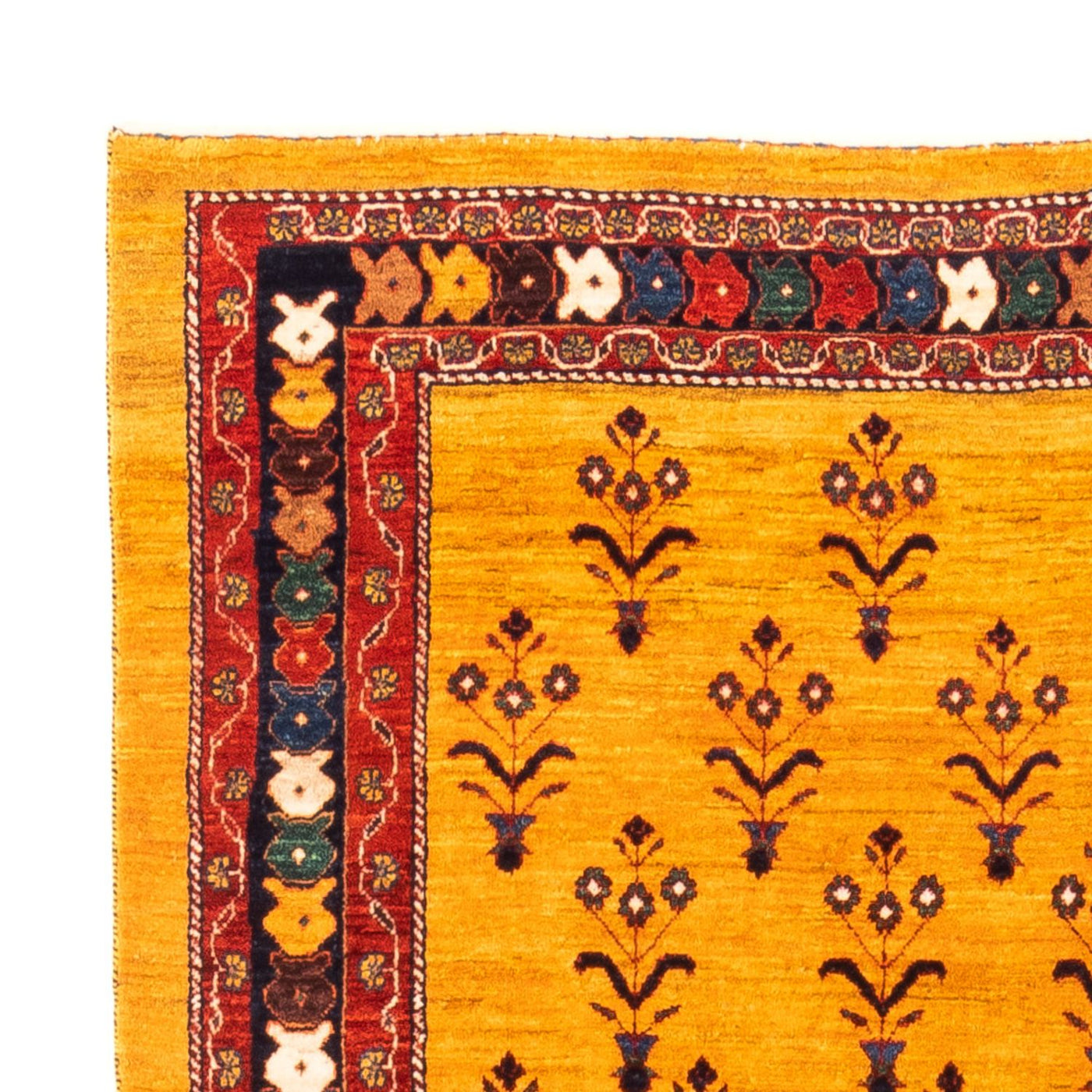 Perzische Gabbeh Tapijt 198x149cm - Perserteppich Wollteppich