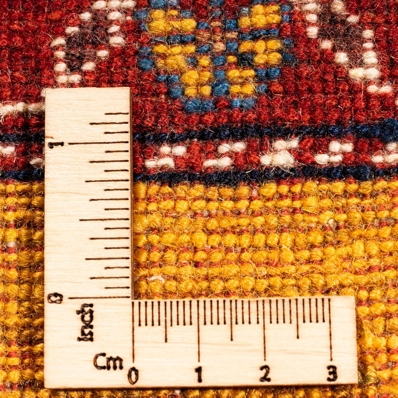 Gabbeh tapijt - Perzisch - 198 x 149 cm - goud