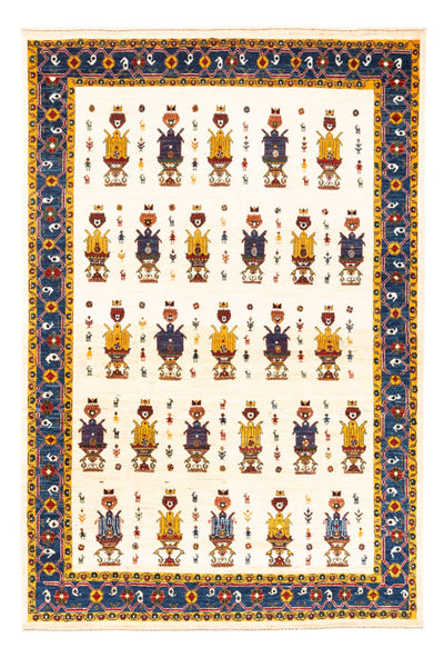 Perzische Gabbeh Tapijt 154x221cm - Perserteppich Wollteppich