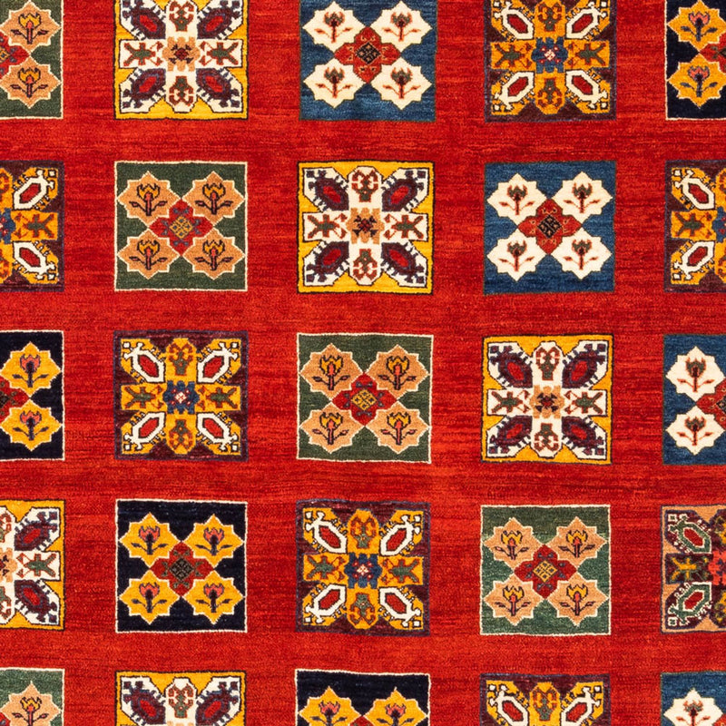 Gabbeh tapijt - Perzisch - 213 x 150 cm - oranje