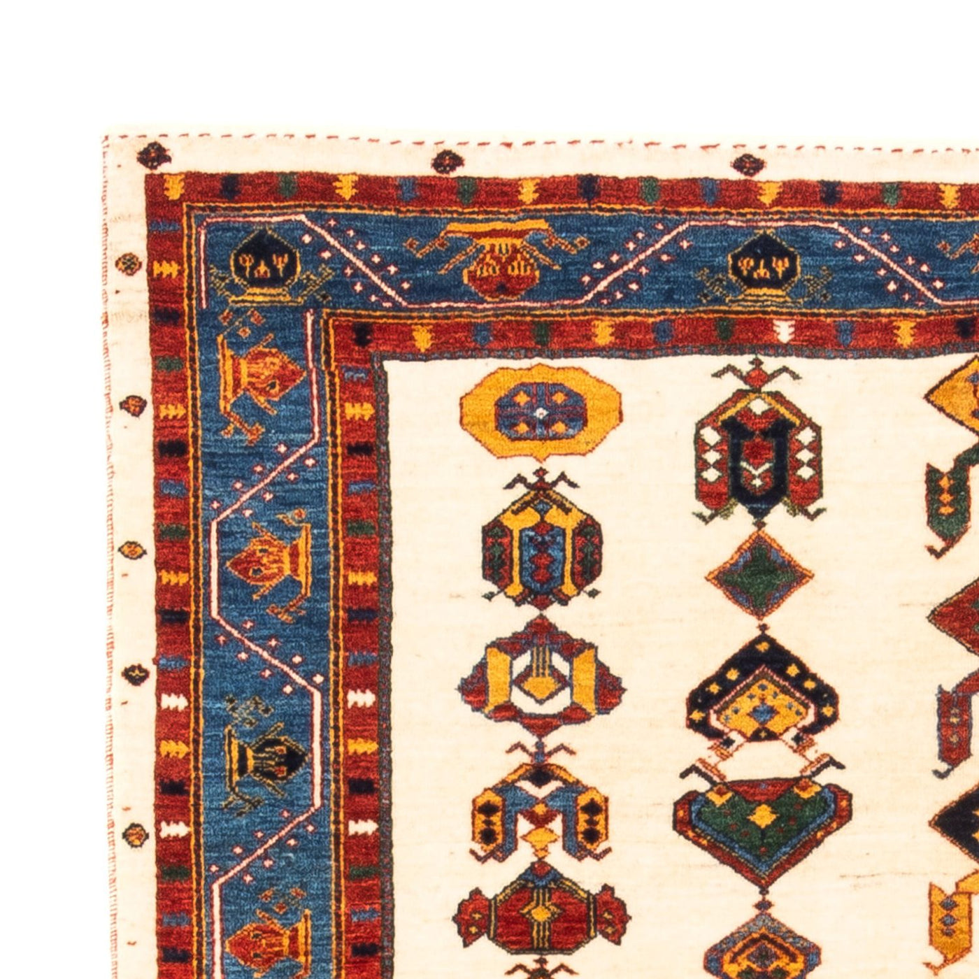 Perzische Gabbeh Tapijt 194x145cm - Perserteppich Wollteppich