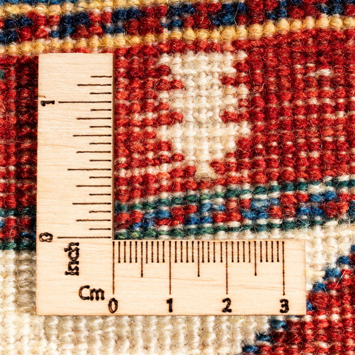 Gabbeh tapijt - Perzisch - 194 x 145 cm - crème