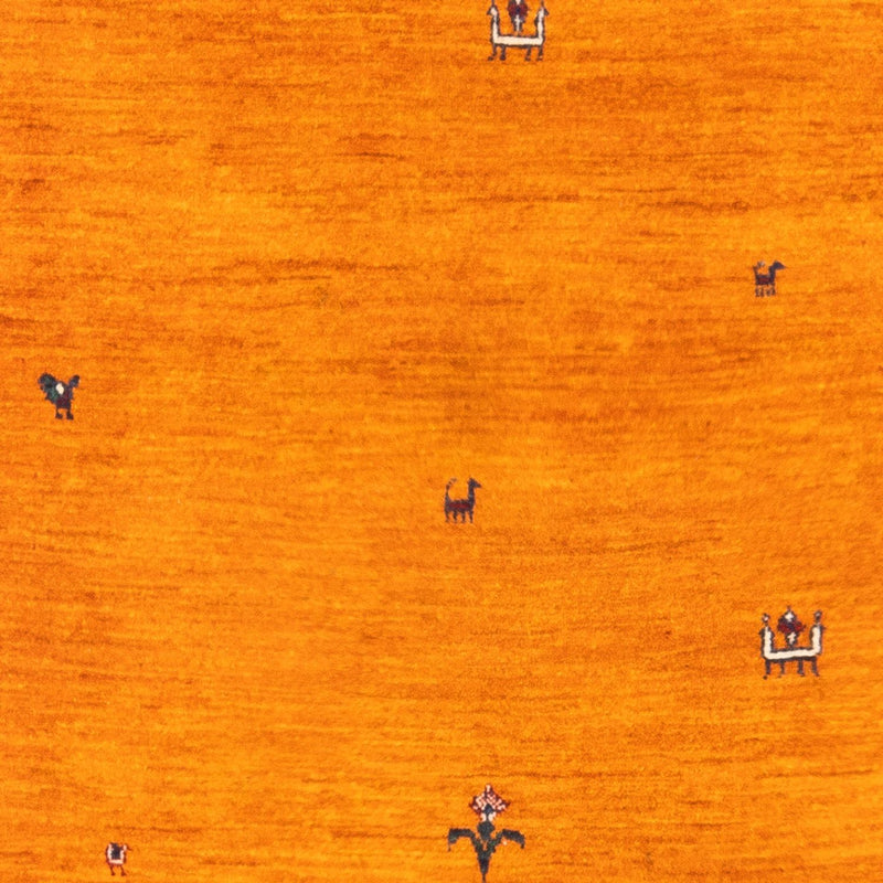 Gabbeh tapijt - Perzisch - 165 x 107 cm - goud