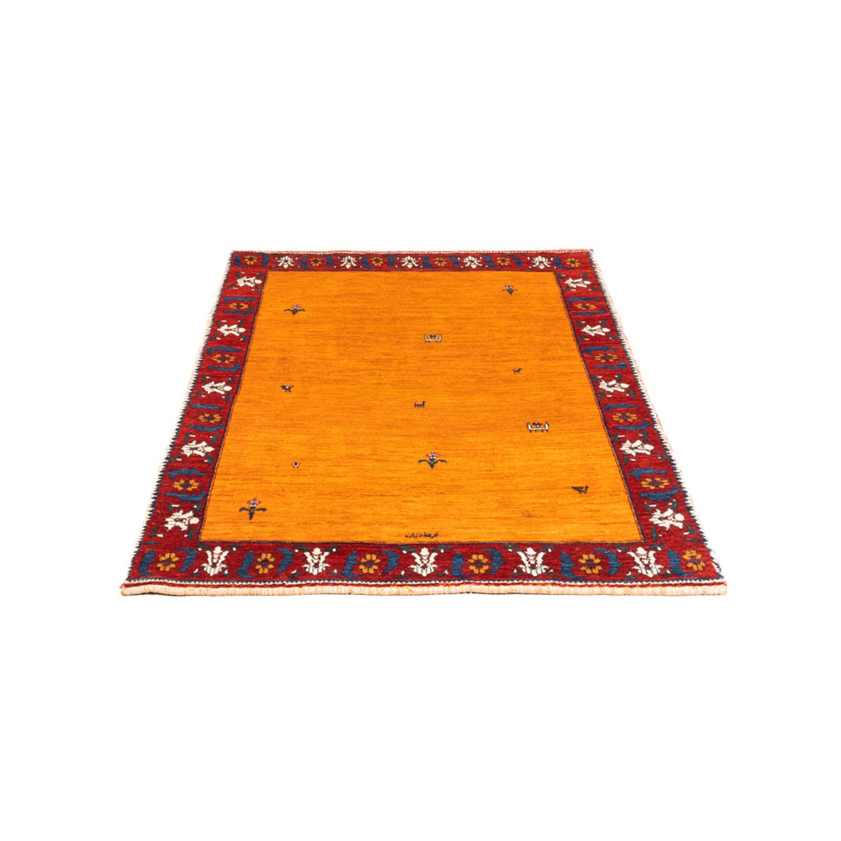 Gabbeh tapijt - Perzisch - 165 x 107 cm - goud