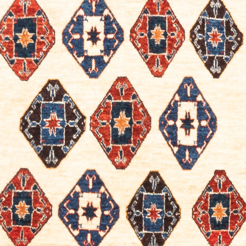 Gabbeh tapijt - Perzisch - 153 x 100 cm - crème