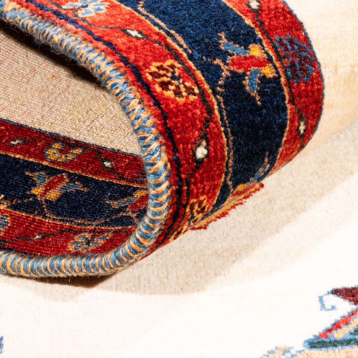 Gabbeh tapijt - Perzisch - 153 x 100 cm - crème