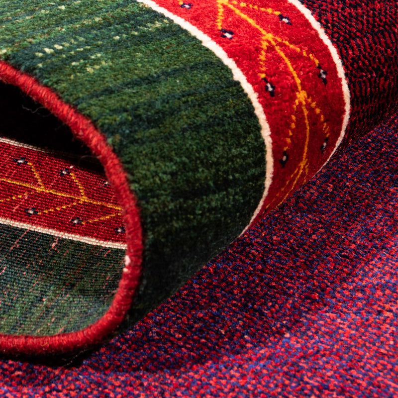 Gabbeh tapijt - Perzisch - 150 x 103 cm - paars