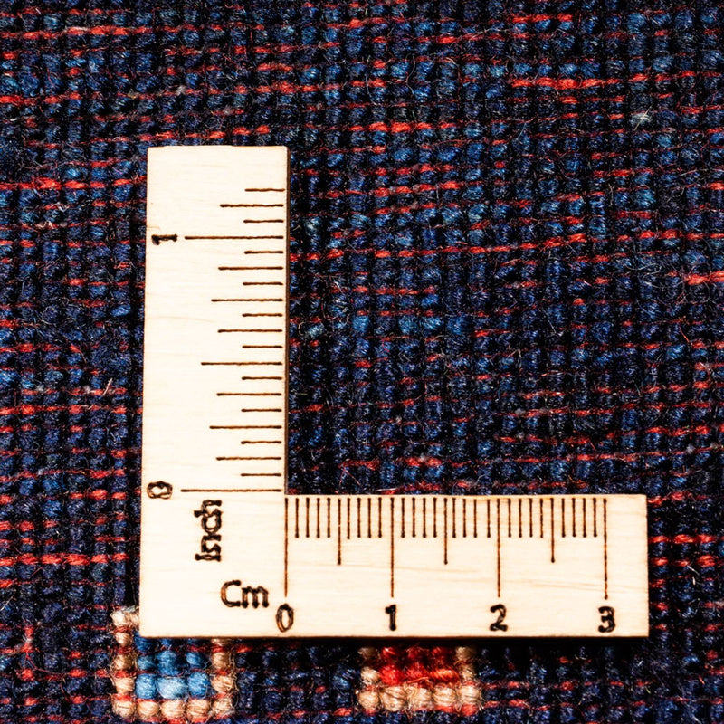 Loper Gabbeh tapijt - Perzisch - 202 x 82 cm - donkerblauw