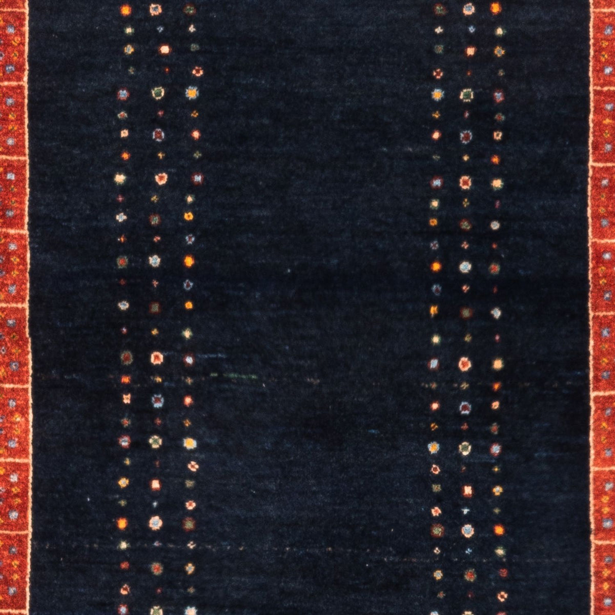 Gabbeh tapijt - Perzisch - 160 x 100 cm - donkerblauw