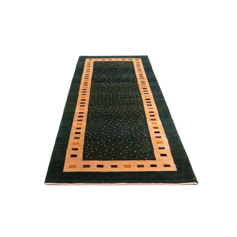 Loper Gabbeh tapijt - Perzisch - 226 x 86 cm - groen