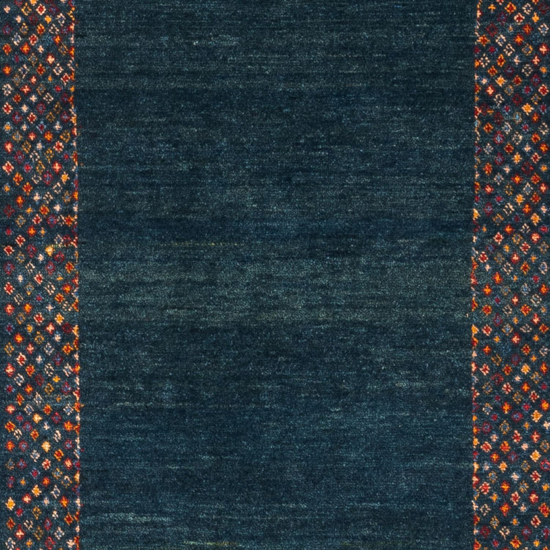 Loper Gabbeh tapijt - Perzisch - 200 x 85 cm - donkerblauw