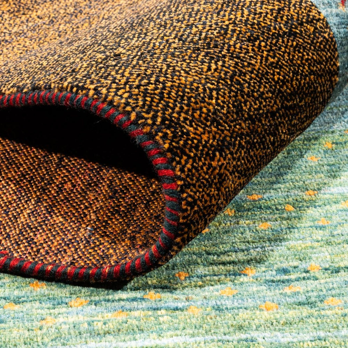 Gabbeh tapijt - Perzisch - 236 x 172 cm - groen