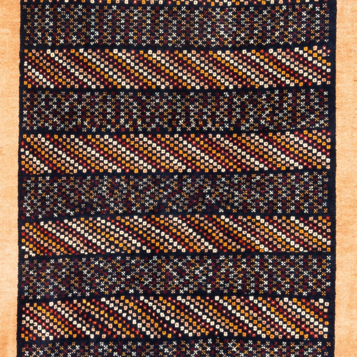 Gabbeh tapijt - Perzisch - 200 x 156 cm - veelkleurig