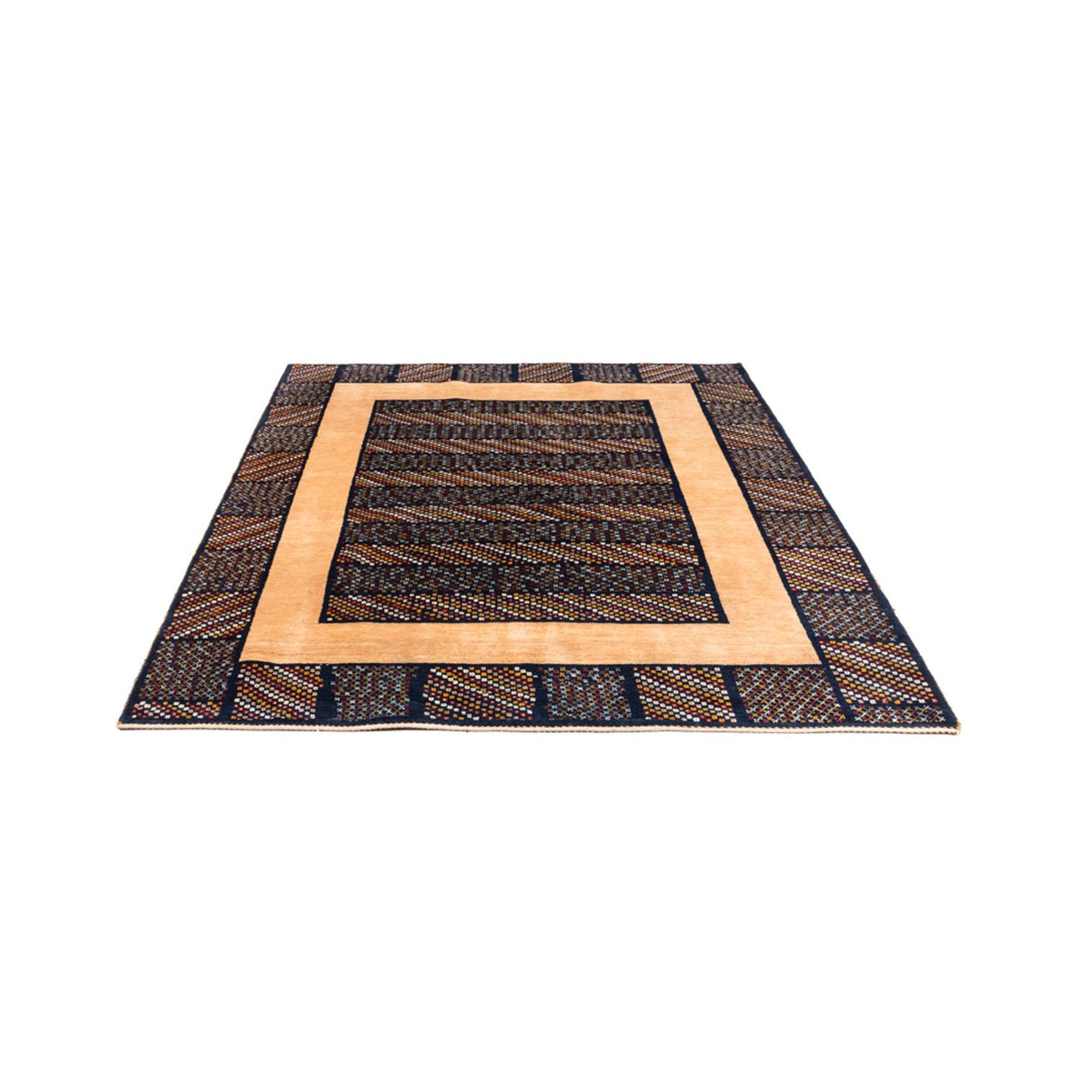 Gabbeh tapijt - Perzisch - 200 x 156 cm - veelkleurig