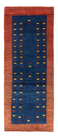 Loper Gabbeh tapijt - Perzisch - 194 x 77 cm - donkerblauw
