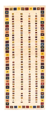 Loper Gabbeh tapijt - Perzisch - 195 x 81 cm - crème
