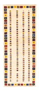 Perzische Gabbeh Tapijt 195x81cm - Perserteppich Wollteppich