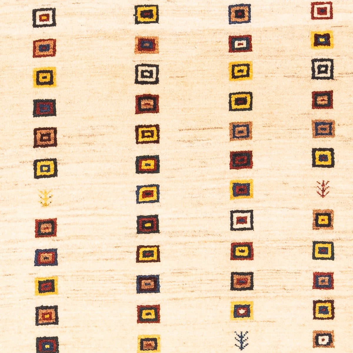 Loper Gabbeh tapijt - Perzisch - 195 x 81 cm - crème