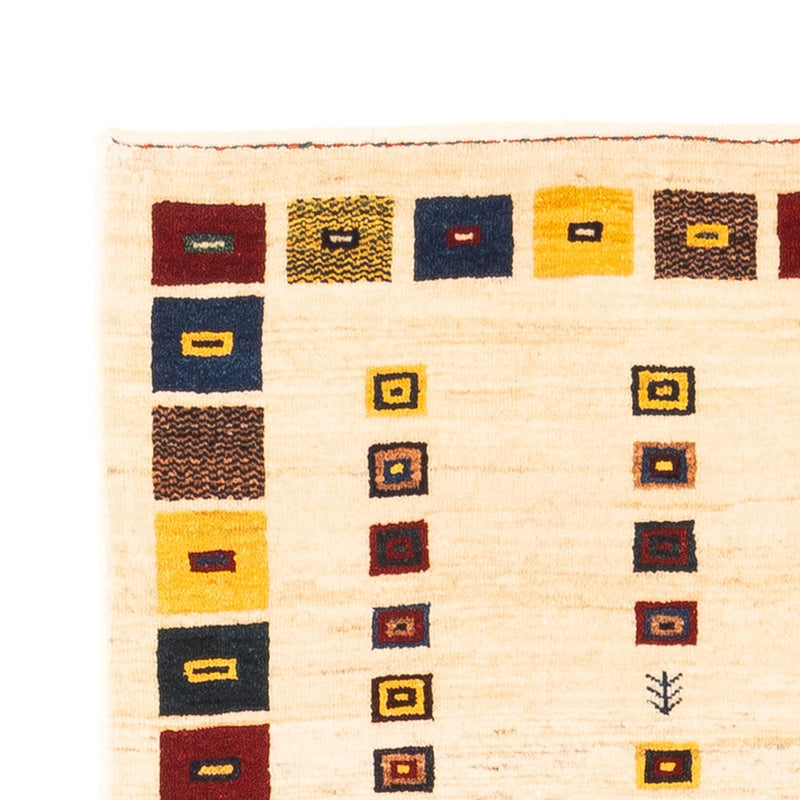 Loper Gabbeh tapijt - Perzisch - 195 x 81 cm - crème