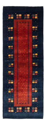 Loper Gabbeh tapijt - Perzisch - 214 x 80 cm - rood