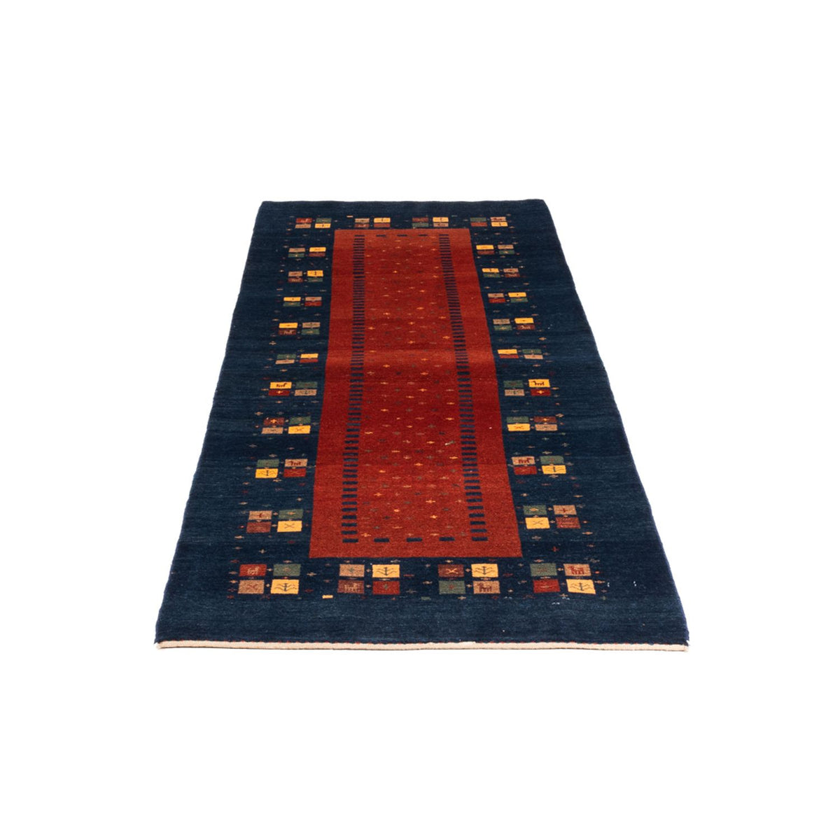 Loper Gabbeh tapijt - Perzisch - 214 x 80 cm - rood