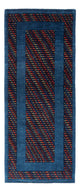 Perzische Gabbeh Tapijt 196x82cm - Perserteppich Wollteppich