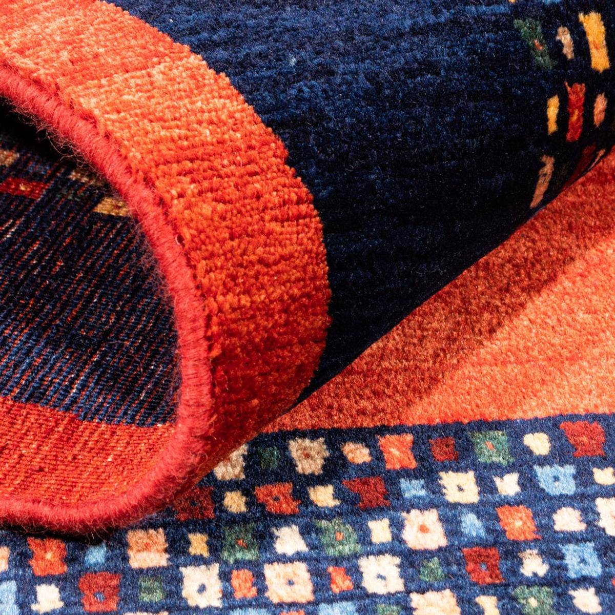 Gabbeh tapijt - Perzisch - 152 x 101 cm - rood