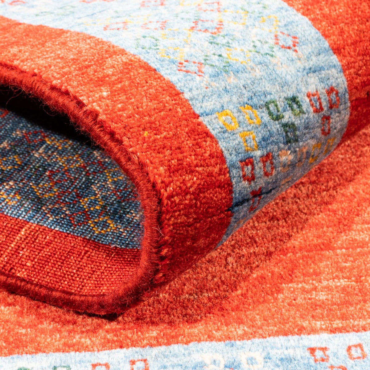 Gabbeh tapijt - Perzisch - 145 x 99 cm - rood