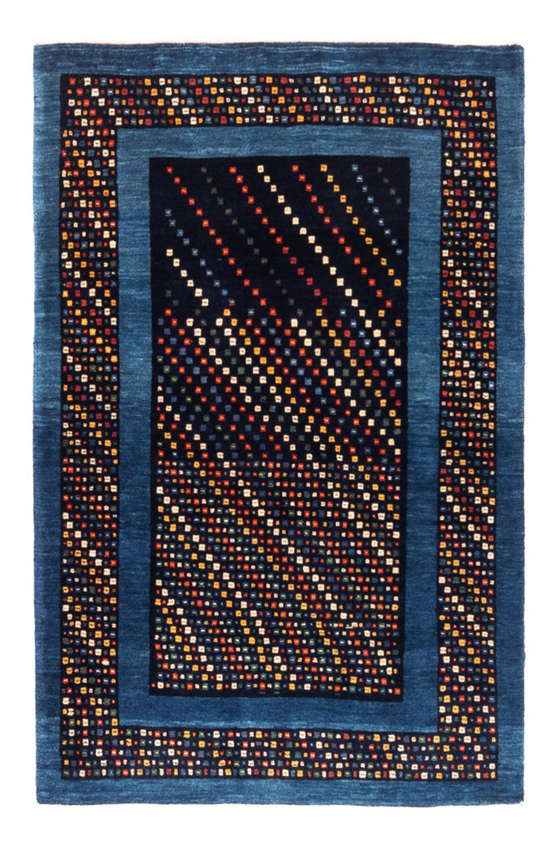 Gabbeh tapijt - Perzisch - 150 x 100 cm - blauw