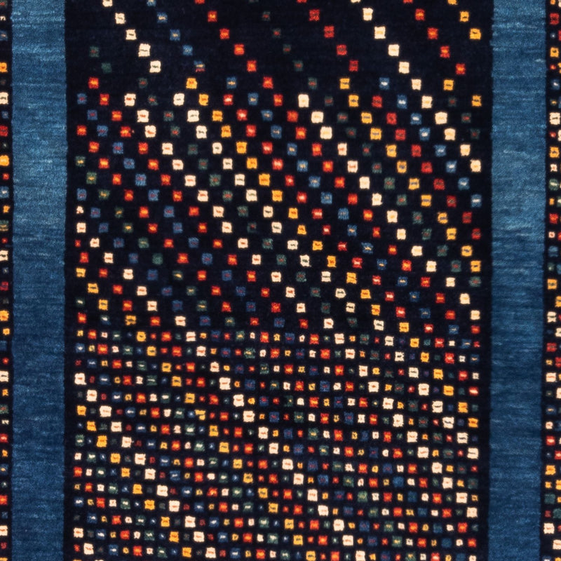 Gabbeh tapijt - Perzisch - 150 x 100 cm - blauw