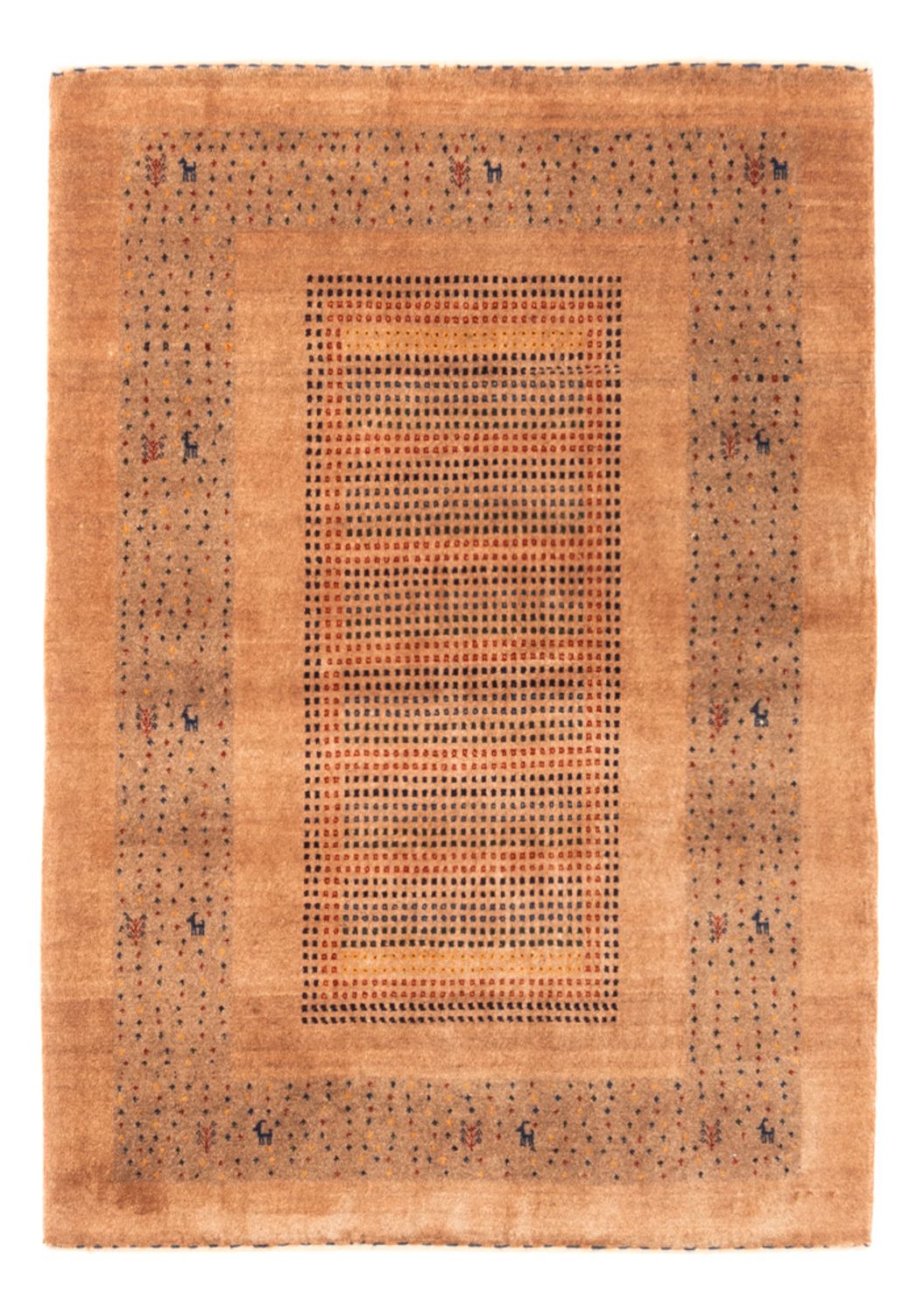 Gabbeh tapijt - Perzisch - 150 x 108 cm - beige