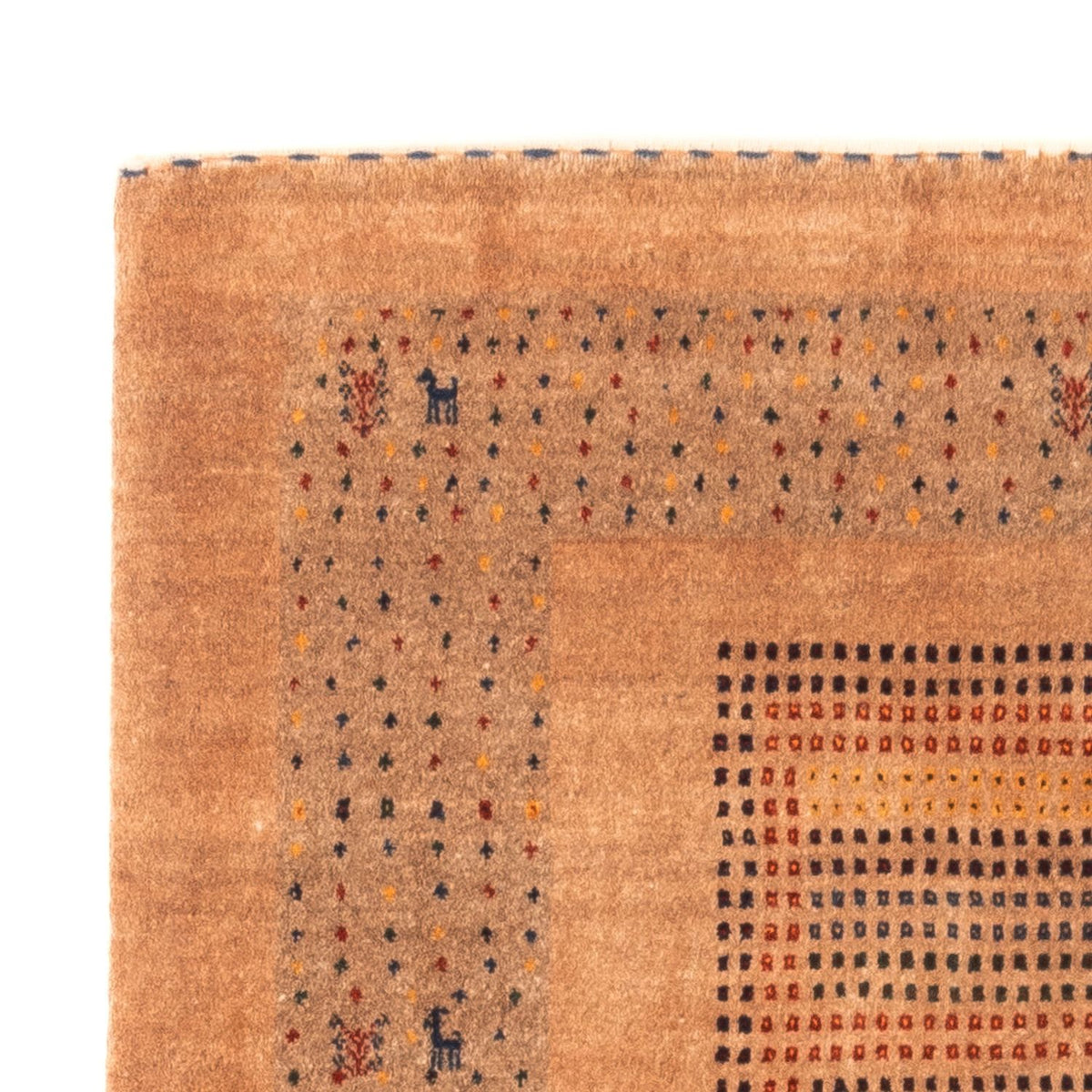 Gabbeh tapijt - Perzisch - 150 x 108 cm - beige