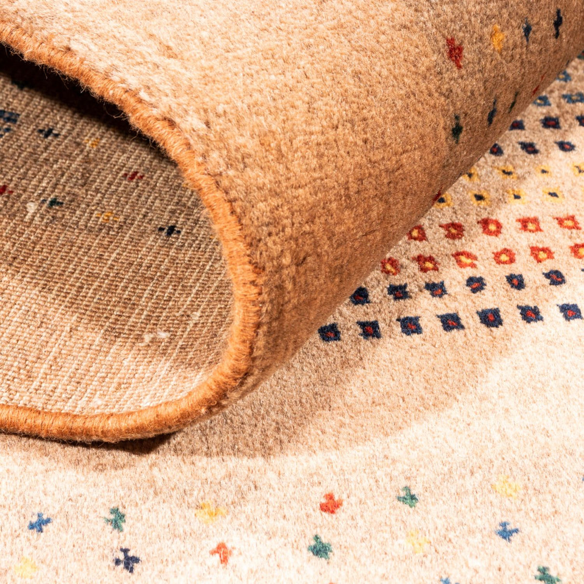 Gabbeh tapijt - Perzisch - 150 x 108 cm - beige