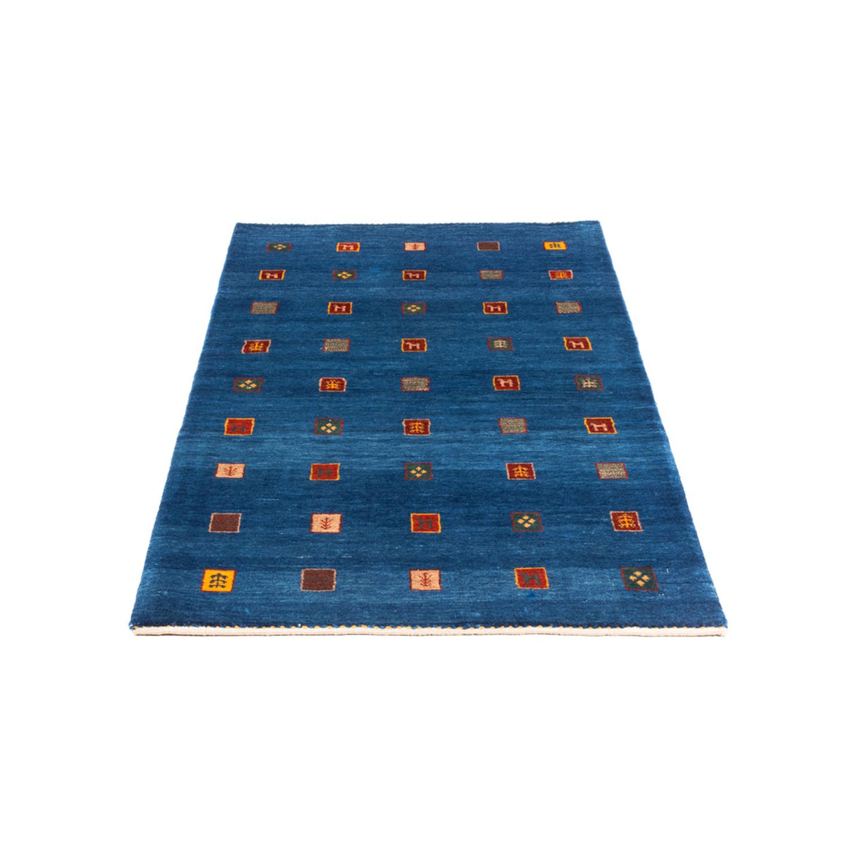Gabbeh tapijt - Perzisch - 149 x 80 cm - blauw