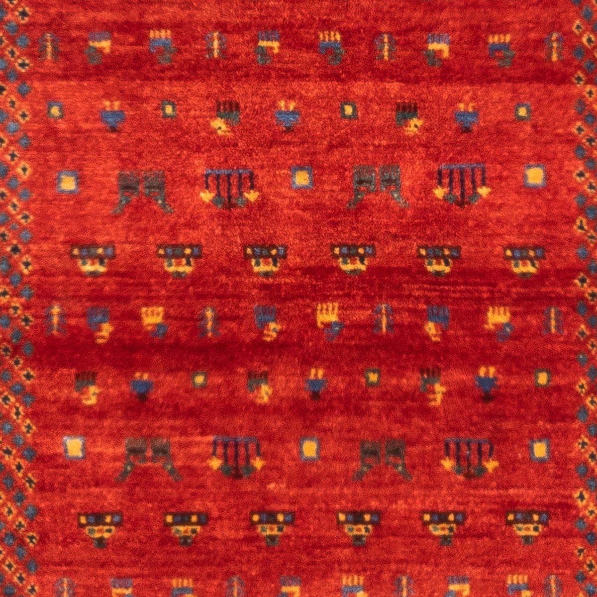 Gabbeh tapijt - Perzisch - 130 x 79 cm - rood