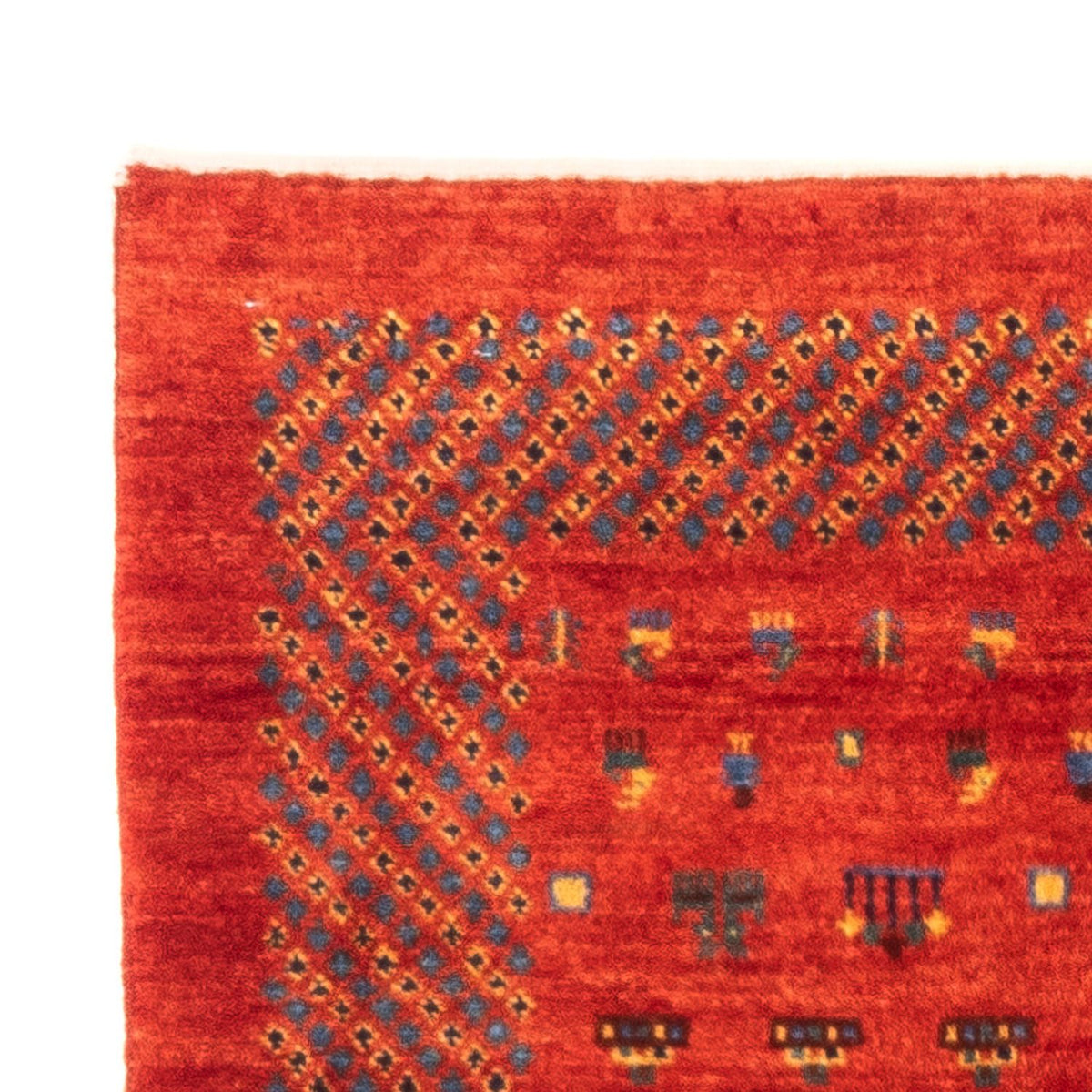 Gabbeh tapijt - Perzisch - 130 x 79 cm - rood