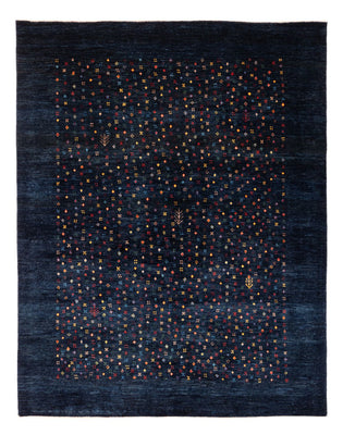 Gabbeh tapijt - Perzisch - 201 x 152 cm - donkerblauw