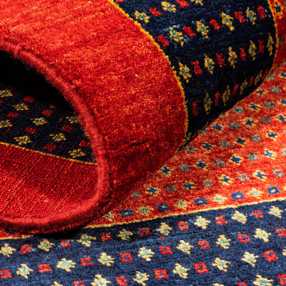 Gabbeh tapijt - Perzisch - 165 x 118 cm - rood