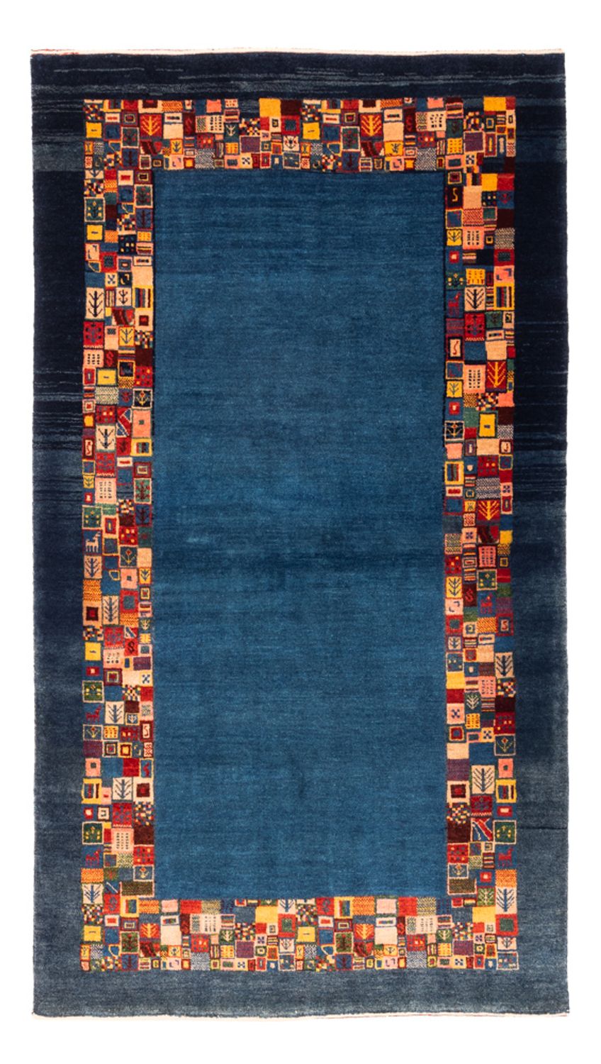 Gabbeh tapijt - Perzisch - 190 x 110 cm - blauw