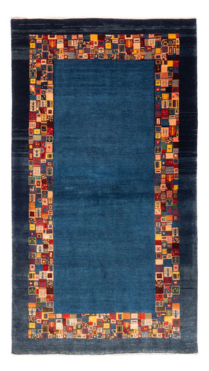 Gabbeh tapijt - Perzisch - 190 x 110 cm - blauw
