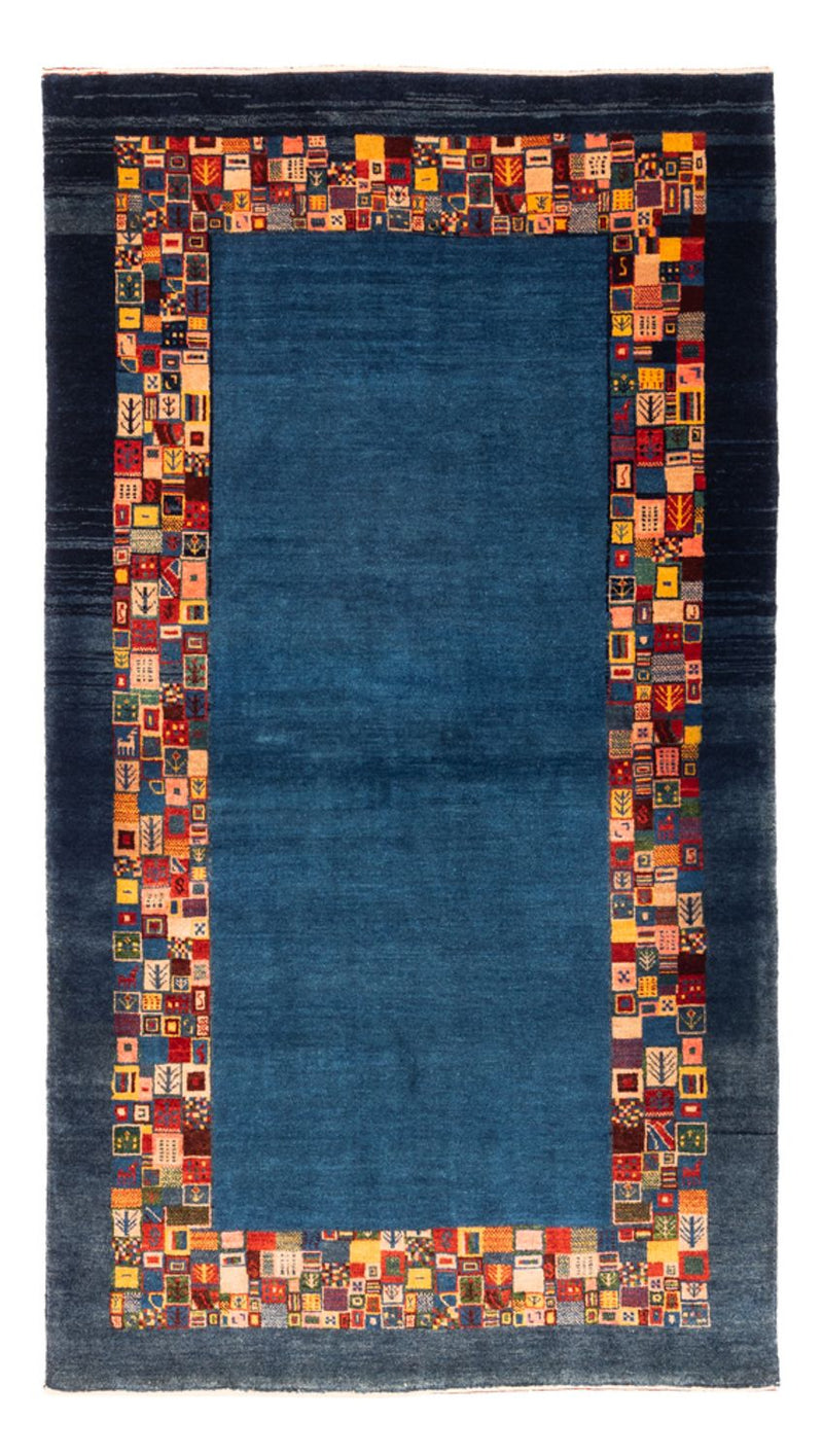 Gabbeh tapijt - Perzisch - 190 x 110 cm - blauw