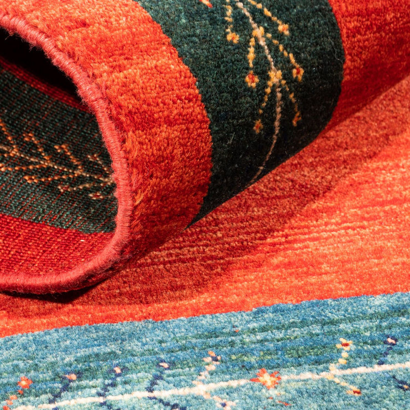 Gabbeh tapijt - Perzisch - 129 x 83 cm - rood