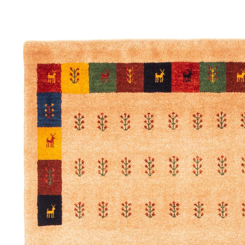 Gabbeh tapijt - Perzisch - 155 x 107 cm - beige